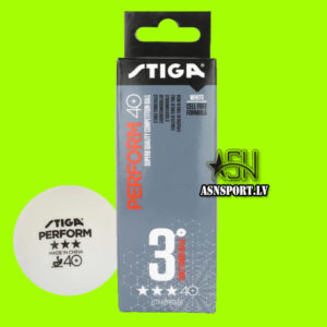Galda tenisa bumbiņas STIGA Performance 40+*** baltas 3 gabalas iepakojumā