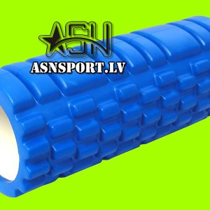 Masāžas rullis 33cm (3D foam roller – cietais putu rullis)