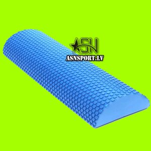 Masāžas pusrullis 90cm (3D foam roller – cietais putu pusrullis)