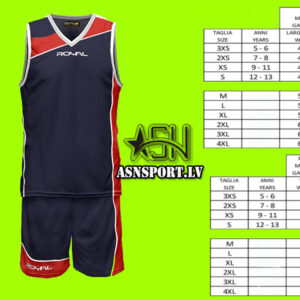 ROYAL basketbola forma KIT MEGRES (M-izmērs)