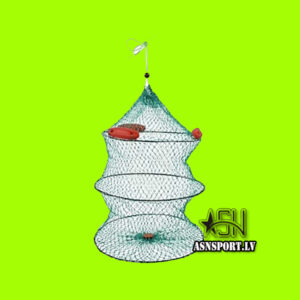 Makšķerēšanas zivju igvāts ar pludiem (diametrs 40cm)