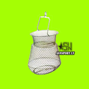 Makšķerēšanas zivju igvāts metāla (diametrs 25cm)