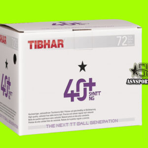 Galda tenisa bumbiņas TIBHARS 40+ SYNTT baltas 72gb. iepakojumā