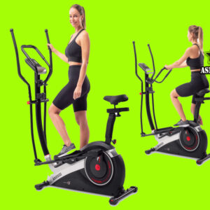 Eliptiskais trenažieris un velotrenažieris Christopeit AX 6500 2in1 Hybrid