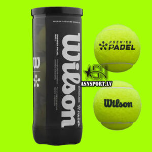 PADEL tenisa Wilson PREMIER bumbas (3-bumbiņas)